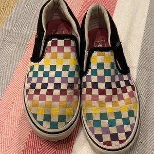 Vans slip on sneakers